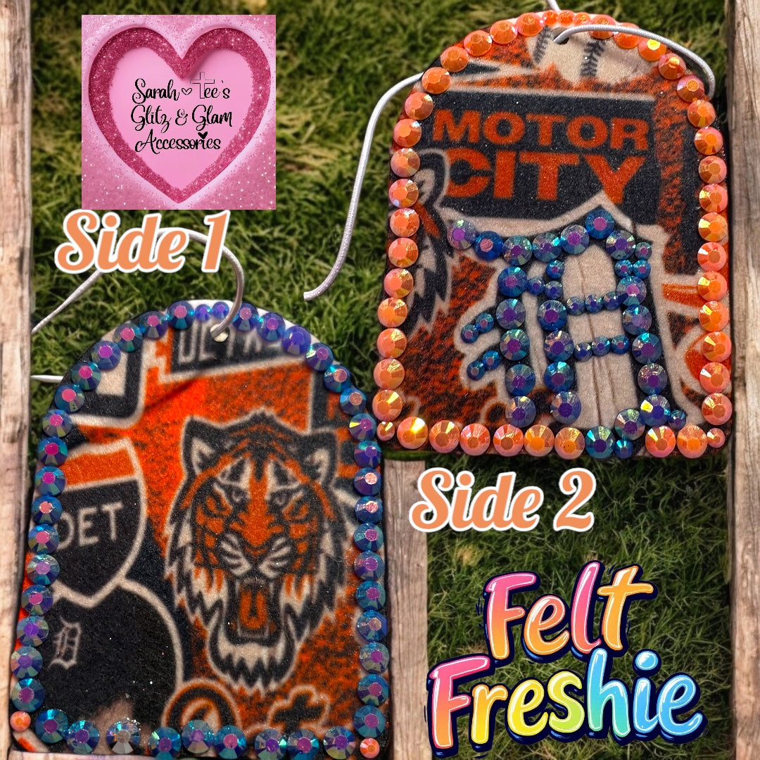 Felt Air Freshener- Tiger Design