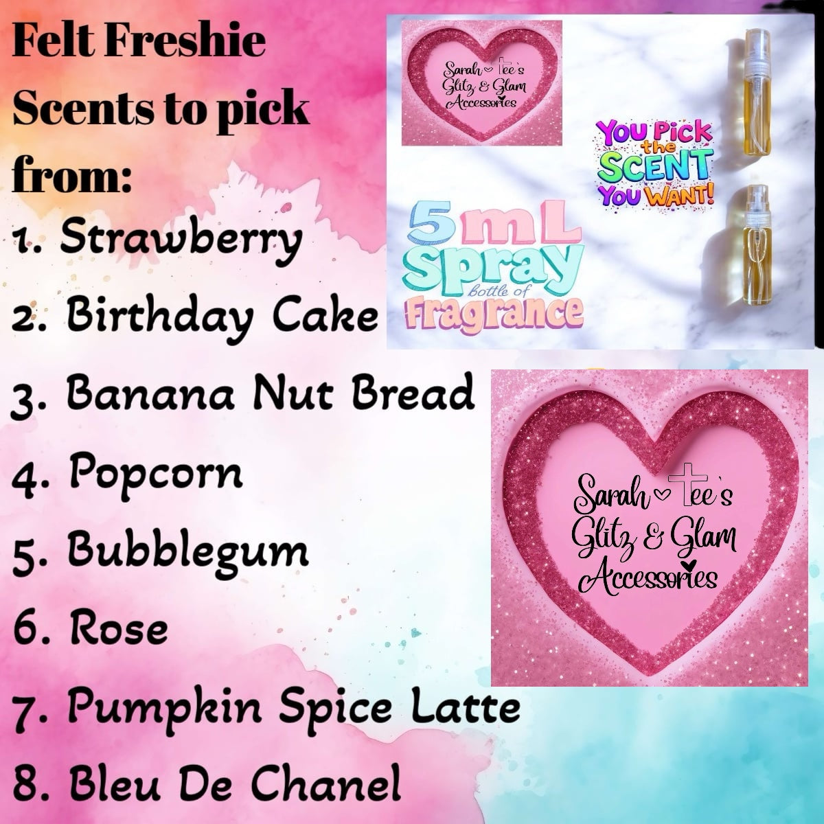 Felt Air Freshener- Mom Life- All Day Every Day Design