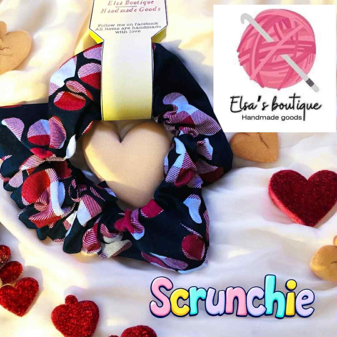 Dog prints scrunchies