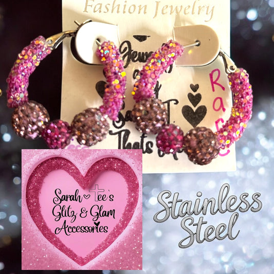 Stainless Steel Hoop Earrings