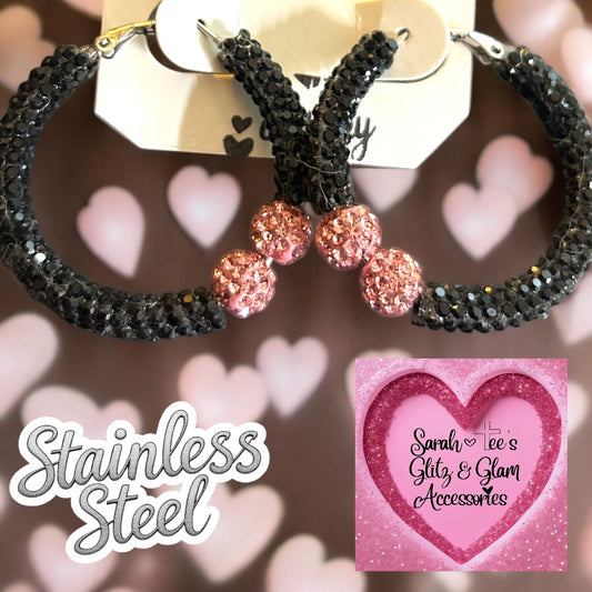 Stainless Steel Hoop Earrings