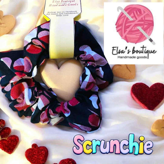 Dog prints scrunchies