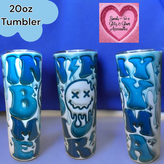 20oz "In my boy mom era" Stainless Steel Tumbler