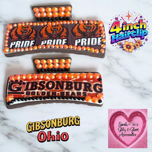 4inch Hair Clip-Gibsonburg Ohio