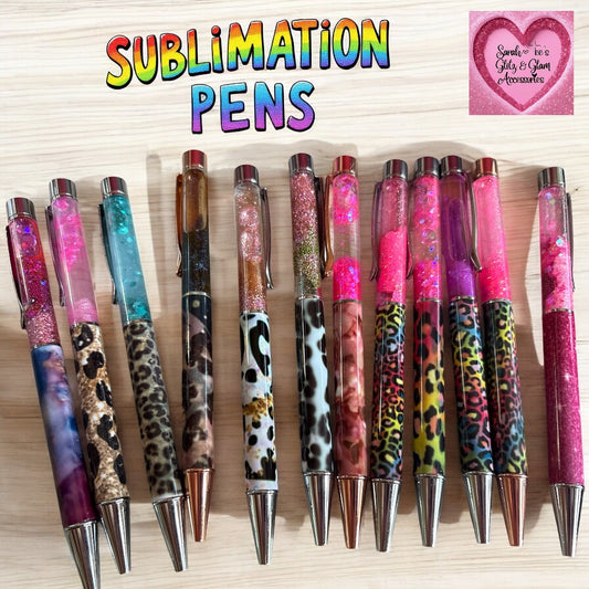 Snow Globe Pens- Leopard